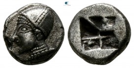 Ionia. Phokaia  521-478 BC. Diobol AR