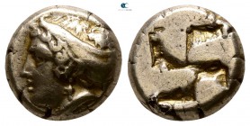 Ionia. Phokaia  circa 478-387 BC. Hekte - 1/6 Stater EL