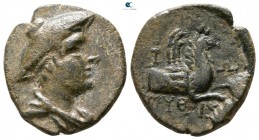 Ionia. Phokaia . ΠΥΘΙΣ (Pythis), magistrate circa 300-100 BC. Bronze Æ