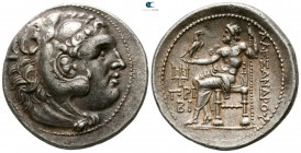Ionia. Priene   circa 280-275 BC. In the name and types of Alexander III of Macedon. Tetradrachm AR