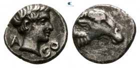 Caria. Kasolaba circa 410-390 BC. Hemiobol AR