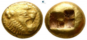 Kings of Lydia. Sardeis. Time of Alyattes to Kroisos circa 620-539 BC. Trite - Third Stater EL