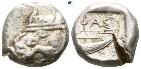 Lycia. Phaselis circa 500-440 BC. Stater AR