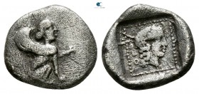Dynasts of Lycia. Uvug 470-440 BC. Obol AR