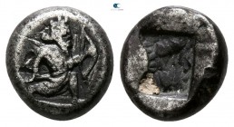 Achaemenid Empire. Sardeis. Time of Artaxerxes II to Artaxerxes III 375-340 BC. 1/4 Siglos AR