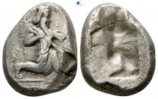 Persia. Achaemenid Empire. Sardeis. Time of Darios I to Xerxes II circa 485-420 BC. Siglos AR. Lydo-Milesian standard