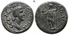 Aiolis. Aigai. Messalina, Augusta AD 41-48. Struck under Claudius, circa AD 43-48. Bronze Æ