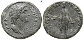 Lydia. Apollonoshieron. Semi-autonomous circa AD 14-217. Γ. ΦΙΛΟΜΗΤΩΡ (G. Philometor), magistrate. Bronze Æ