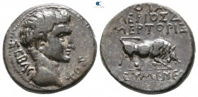Phrygia. Eumeneia . Tiberius AD 14-37. Bronze Æ