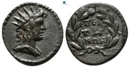Phrygia. Peltai . Pseudo-autonomous issue AD 138-192. Bronze Æ