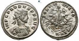 Probus AD 276-282. Siscia. Antoninianus Æ silvered
