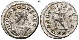 Probus AD 276-282. Ticinum. Antoninianus Æ silvered