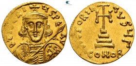 Tiberius III AD 698-705. Constantinople. Solidus AV
