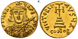 Tiberius III AD 698-705. Constantinople. Solidus AV