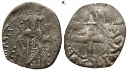 Andronicus II Palaeologus AD 1282-1328. Constantinople. Tornese BI