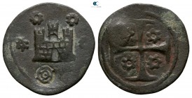 Maona Society AD 1347-1385. Chios. Bronze AE
