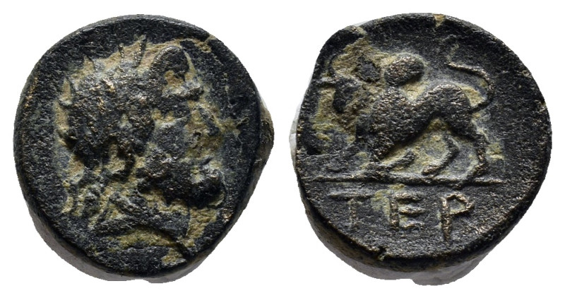 PISIDIA. Termessos (1st century BC). AE (7mm, 2.0 g) Laureate head of Zeus right...