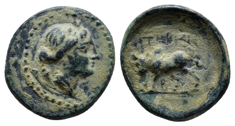 Pisidia. Termessos Major circa 100-30 BC. Bronze Æ (15mm, 3.1 g). Draped and lau...