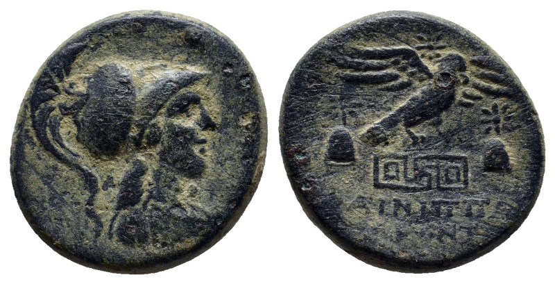 PHRYGIA. Apameia. (Circa 88-40 BC). Phainippos and Drakon, magistrates. Ae. (22m...