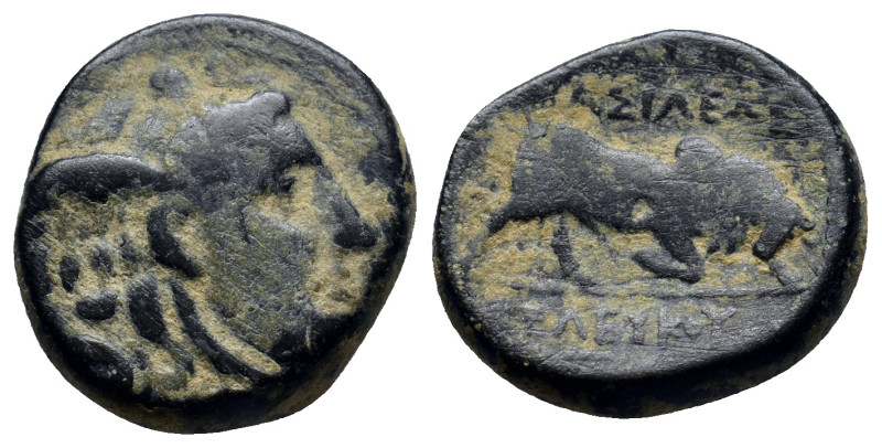 Seleukid Kingdom. Seleukos I Nikator. 312-281 B.C. AE (18mm, 6.7 g). Antioch on ...