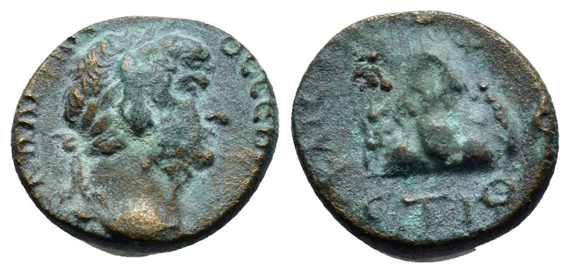 Cappadocia. Caesarea. Hadrian AD 117-138. (15mm, 2.8 g) [ΑΥΤΟ ΚΑΙϹ] ΤΡΑΙ ΑΔΡΙΑΝΟ...