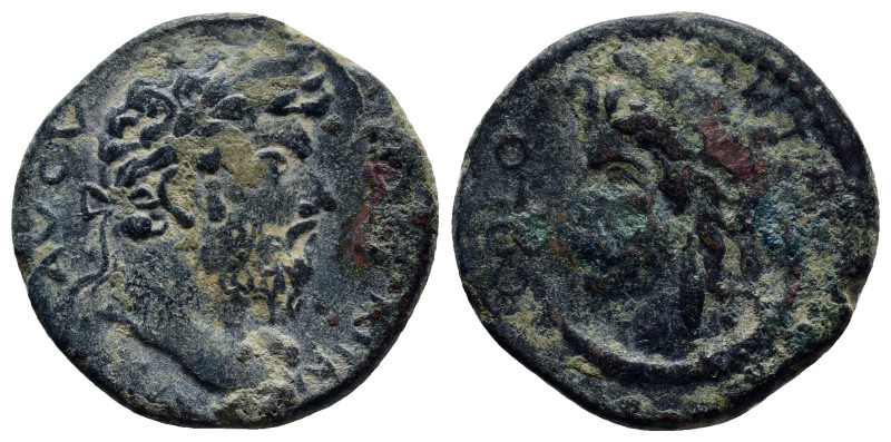 PISIDIA. Antiochia. Marcus Aurelius (161-180). Ae. (22mm, 6.4 g) Obv: ANTONINVS ...