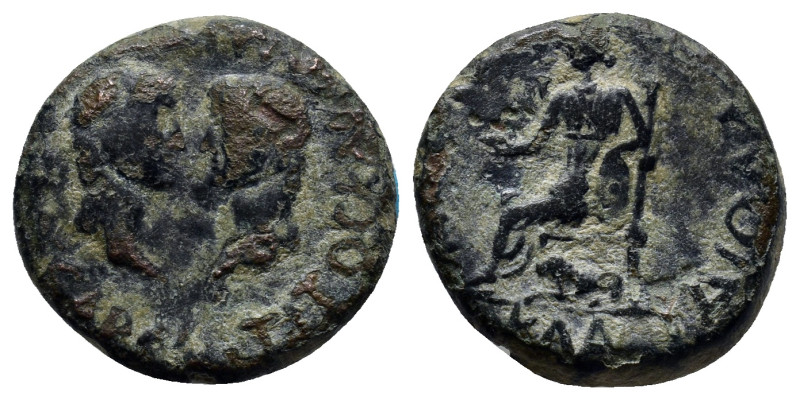 Lycaonia, Laodicea Catacecaumene. Vespasian. A.D. 69-79. AE (17mm, 6.2 g). ΤΙΤΟ ...