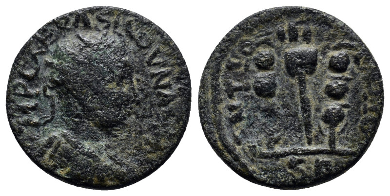 PISIDIA. Antioch. Volusian (251-253). Ae. (19mm, 4.8 g) Obv: IMP CAE R ASLL OVNA...