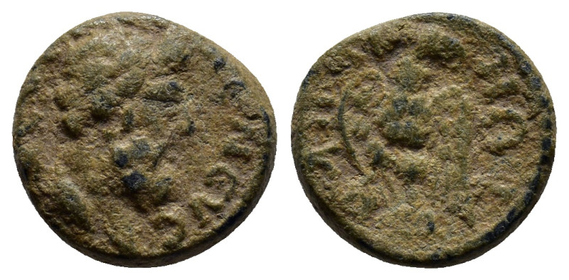 Phrygia. Apameia. Assarion. AE (13mm, 2.5 g) 193-218 d.C. Pseudo-autonomous, tim...