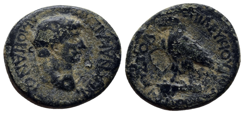 Phrygia. Amorion. Nero AD 54-68. Leukios Ioulios Kato, magistrate Bronze Æ (19mm...