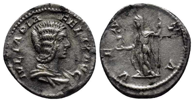 Julia Domna (mother of Caracalla) AR Denarius. (18mm, 3.1 g) Rome, AD 211-217. I...