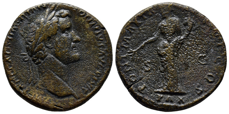 Antoninus Pius (138-161), Sestertius, Rome, AD 138; AE (31mm, 25.6 g); [IMP T] A...