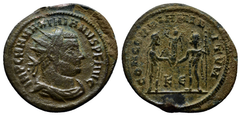 Maximianus Herculius AD 286-305. Cyzicus Antoninianus Æ (22mm, 3.3 g). IMP C M A...