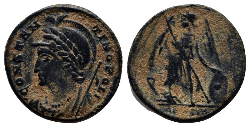 City Commemorative. A.D. 330-336. AE centenionalis (12mm, 2.9 g). Struck AD. 331...