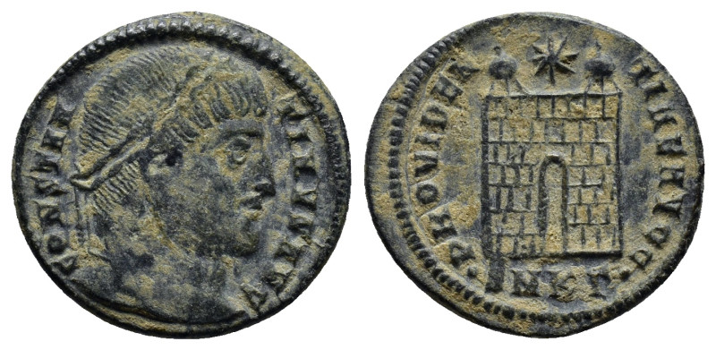 Constantine I. AD 307/310-337. Æ Follis (18mm, 2.8 g). Cyzicus mint. Struck AD 3...