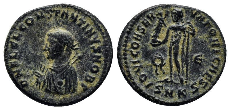 Constantine I. AD 307/310-337. Æ Follis (18mm, 3.0 g). Cyzicus mint, 5th officin...