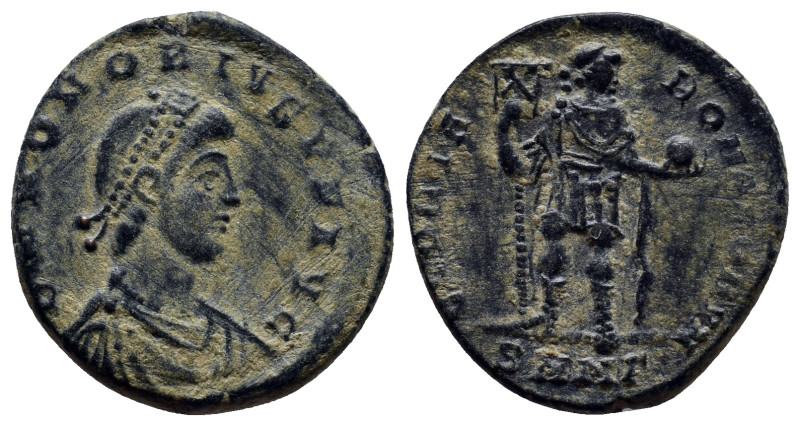 Honorius. AD 393-423. Æ (22mm, 5.2 g). Nicomedia mint, 3rd officina. Struck AD 3...