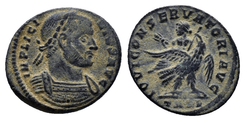 Licinius I. AD 308-324. Æ Follis (17mm, 2.8 g). Arelate (Arles) mint, 3rd offici...