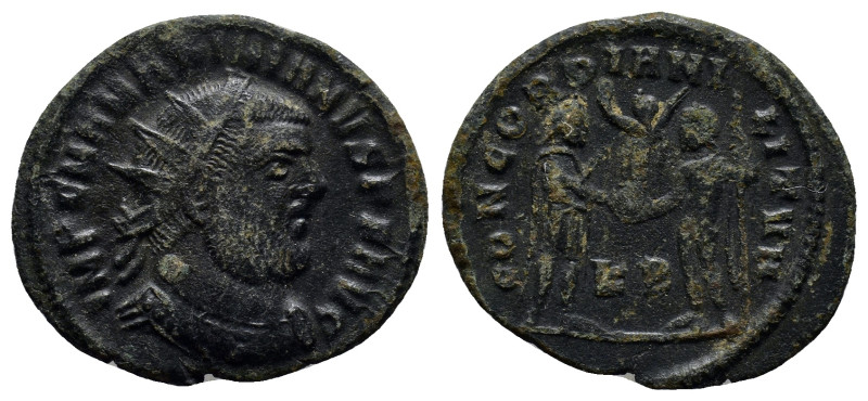 MAXIMIANUS HERCULIUS (286-305). Antoninianus. (20mm, 2.6 g) Cyzicus Obv: IMP C M...