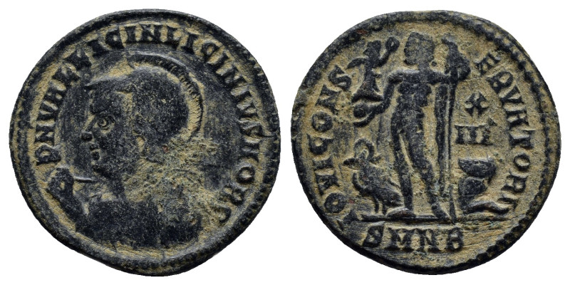 Licinius II, 317 - 324 AD AE Follis, Nicomedia Mint, (19mm, 3.3 g) Obverse: D N ...