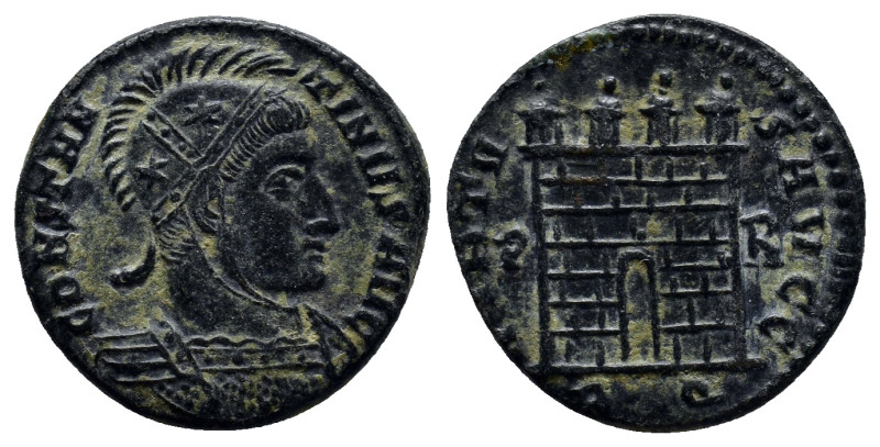 Constantine I. AD 307/310-337. Æ Follis (17mm, 3.0 g). Rome mint; 4th officina. ...