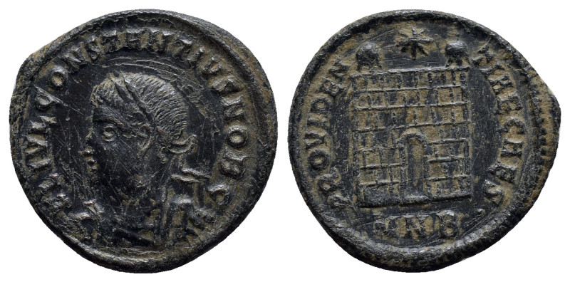 Constantius II, as Caesar, Æ Nummus. (18mm, 2.6 g) Nicomedia, AD 325-326. FL IVL...