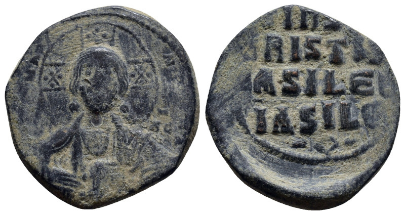 Anonymous Folles, time of Basil II & Constantine VIII, (976-1025 AD) Constantino...