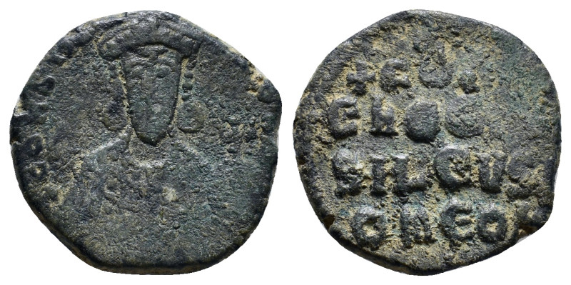 Constantine VII Porphyrogenitus. 913-959. Æ follis. (23mm, 7.2 g). Constantinopl...