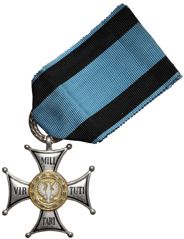 PRL, Order Virtuti Militari kl.V Wymiary: 43 x 39 mm. Reference: Oberleitner str...