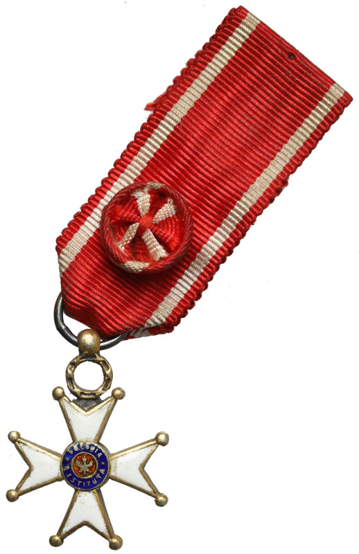 II RP, Order Odrodzenia Polski kl.IV - miniatura (SREBRO) - Stanisław Owczarski ...