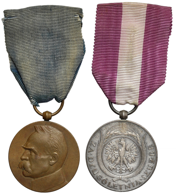 II RP, Medal X-lecia Odzyskanej Niepodległości i Medal za Długoletnią Służbę XX ...