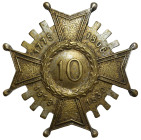 Odznaka, 10 Pułk Piechoty
