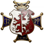 Odznaka, 37 Łęczycki Pułk Piechoty