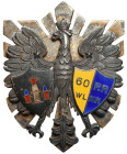 Odznaka, 60 Pułk Piechoty Wielkopolskiej - w srebrze